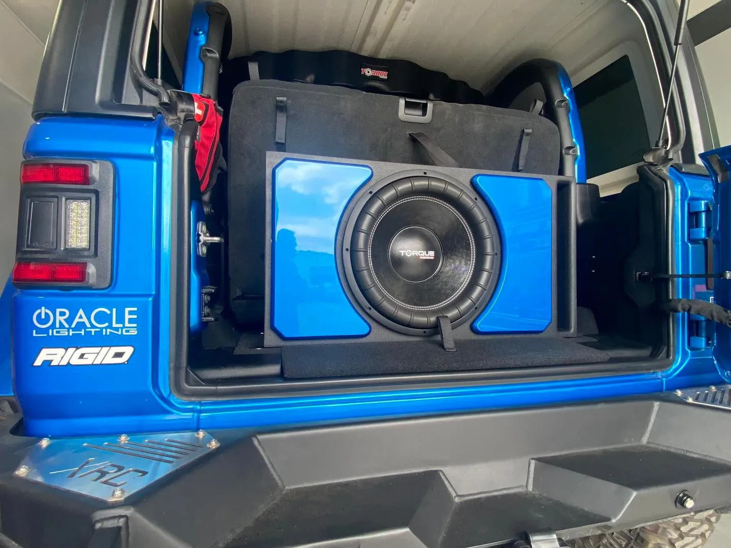 Custom leather interior install at K-1 Custom Orlando