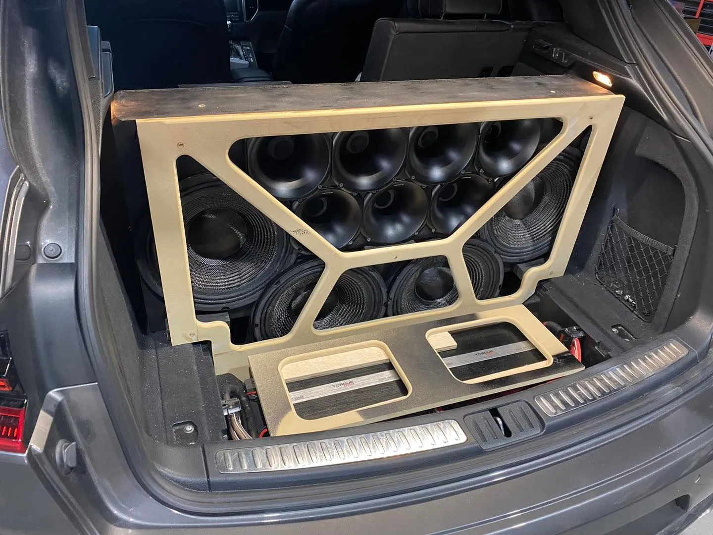 Finished aftermarket stereo install by K-1 Custom